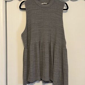 Maurices Charcoal Sleeveless Tank Top